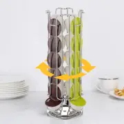 Easy-access Coffee Capsule Holder Pods Stand Rotatable for Nespresso