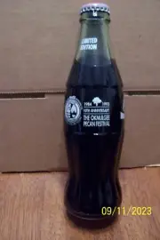 10th Anniversary The Okmulgee Pecan Festival - Unopened Coca-Cola Bottle