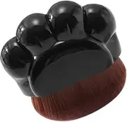 [Generic] Cat Claw Foundation Brush Makeup Tools Blending Brush Blush Brush Liquid Foundation Cream Foundation Curler Makeup Brush Puff Makeup Applicator Brush Concealer Brush Plastic Black