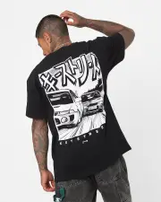 [KEY STREET] Key Street Versus T-shirt Black - Size M M Black