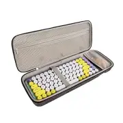 Hard EVA Dark Grey-Grey villus inside For Logitech POP keyboard,mouse