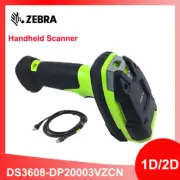 Zebra DS3608-DP Ultra Rugged DPM 1D 2D Handheld Barcode Scanner with USB Cable