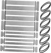 UPKOCH 1Set Guitar Fingerboard Protector Kit with Bands Luthier Tools for Fretboard Maintenance and Polishing Prevents Scratches Bass Fretboards Protectors Bands
