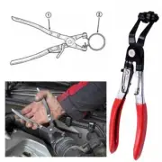 Locking Removal Installer 45°Angled Hose Clamp Plier Fuel Tube Water Wire Y5B7