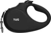 Monochrome 360° Tangle-Free Retractable Dog Leash, 16 Ft Nylon Tape, Black