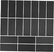 20 Sheets Wet/dry Sandpaper Set 600/1200 Grit Fine Grit Sandpaper Assortment for Wood Metal Plastic Glass