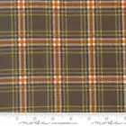 Moda Fabrics - The Great Outdoors - Cozy Plaid Checks and Plaids Bark - Sold by