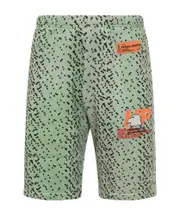 Heron Preston Logo Patch Shorts Gray