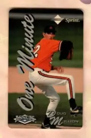 SPRINT / SCORE BOARD Doug Million, MLB ( 1995 ) Phone Card ( EXPIRED )