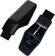 Black WB7X7183 End Cap Handle Compatible with General Electric (GE) Oven/Wall Stove/Oven/Range Replaces AP2019449 WB15K5069 268072 AH256613 EA256613 WB07X7321-2pcs