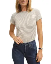 Buck Mason Seaport Stripe Slim Tee