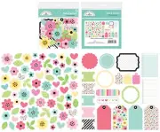 Doodlebug Odds & Ends Bits & Pieces Die-Cuts-My Happy Place - 2 Pack