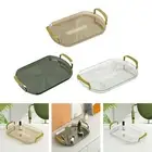 Stylish Serving Tray Vanity Perfume Trays Decoration Counter Organizer Display