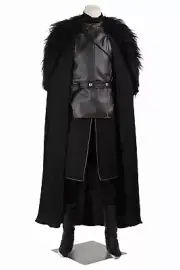 Game of Thrones Jon Snow Full Set Outfits Costume Cosplay Halloween