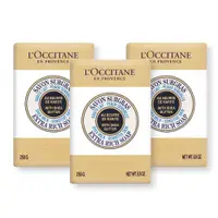 在飛比找誠品線上優惠-L'OCCITANE 歐舒丹 乳油木牛奶皂(250g)X3-