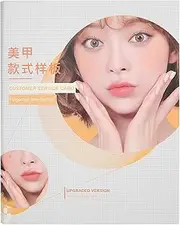 Nail Color Display Chart Book Lightweight Magnetic Adhesion Nail Art Design Book for Professional Use