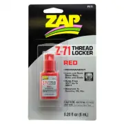 ZAP Thread Locker - Red (0.20 fl oz / 6 ml)