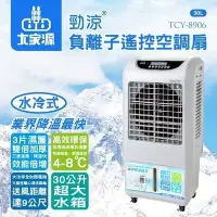 在飛比找Yahoo!奇摩拍賣優惠-大家源 急凍負離子遙控空調扇 水冷氣 電風扇 循環扇 另售 