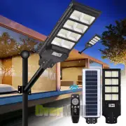 Super Bright Solar Street Light, 55000LM Ultra Bright Dusk to Dawn Motion Sensor