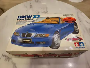 汽車模型 TAMIYA 田宮 編號24166 BMW車系 Z3 roadster 1:24 全新 有損傷