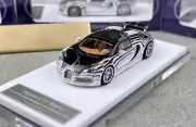 1/64 Resin car model Bugatti Veyron night glow blue