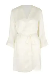 NK Imode Morgan Silk Robe - Ivory XL (UK16 / XL)