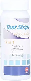Alvinlite Pool Test Strips, PH Alkalinity Test Paper, Water Test Strips for Detecting Drinking Water, Pool, SPA Center