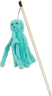 Funny Cat Stick Octopus Plush Pet Cat Toys Interactive Playing Toy for Cats Teaser Rod Kitten Pet Accessories Wand
