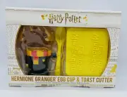 Hermione Granger Harry Potter Egg Cup & Toast Cutter Set Wizarding World