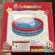 Cocomelon Toddler Pool Ages 40in 2+. New