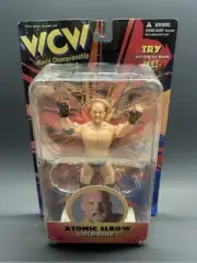 WCW 1998 ATOMIC ELBOW GOLDBERG ACTION FIGURE Brand New In Package Toymakers
