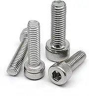 10/50pcs M1.4 M1.6 M2 M2.5 M3 M4 Small Micro 304 A2-70 Stainless Steel Allen Hexagon Hex Socket Head Cap Bolt Screw (Color : 8mm_10pcs M2)