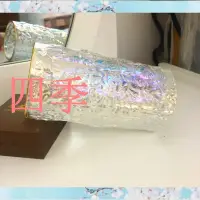 在飛比找蝦皮購物優惠-鮮花水培高級ins極光幻彩花瓶玻璃插花輕奢莫蘭迪透明彩色花瓶