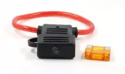 10 AWG Gauge MAXI Blade Fuse Holder Inline Wire 12-24V Volt + 40A Fuse