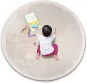 Baby Play MAT - Premium Round, 3Cm Thick, Super Soft Memory Foam Playmat, Tatami