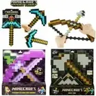 Minecraft Games Transforming Diamond Sword Pickaxe Bow Arrow Hoe Shovel Axe Toy