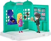 Wizarding World Harry Potter, Magical Minis Honeydukes Sweet Shop with 2 Exclusive Figures and 5 Accessories, Kids Toys for Ages 6 and up