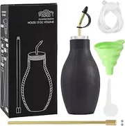 Bulb Duster Sprayer Insect Buster – Handheld, 12oz. Extendable Applicator Dispenser for Diatomaceous Earth & Other Home Powder Applications – Non-Toxic Assemble Garden Farm