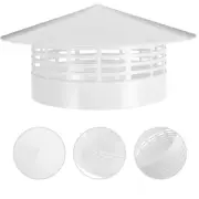 Rain Hat Rainproof Smokestack Cover Exterior Stove Pipe Cap Vent Chimney Flue