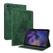 Card Holder Tablet Case For Samsung Galaxy Tab A9+, Pu Leather Imprinted Stand Cover