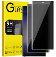 2 PCS Privacy Tempered Glass Screen Protector-For Galaxy S22 Ultra