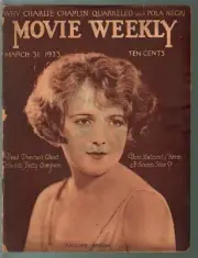MAG: Movie Weekly 3/31/1923-Pauline Garon-Charlie Chaplin-Pola Nsgri-Tom Mix-FR