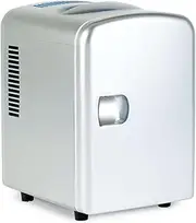 Mini Fridge for Beauty, Skin Care, Makeup, Cosmetics Storage - 6 Can Capacity Portable Refrigerator Cooler and Warmer
