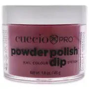 Pro Powder Polish Nail Colour Dip System - Red Eye In Shanghai by Cuccio Colo...