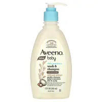在飛比找iHerb優惠-[iHerb] Aveeno 嬰兒，日常保濕沐浴露洗髮水，含