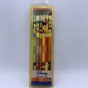 National Design Walt Disney Pencils Mickey & 80s or 90 Friends Sealed Vintage