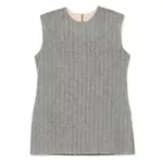 [Carven] Carven Pinstripe Vest 36 FR GREY