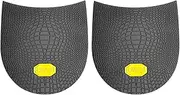 [Ｓｉｍｈｏａ] 1Pair Rubber Heels Shoe Heel Protector Pad Shoe Bottom Glue on Soles DIY Replace Shoe Soles Shoe Repair for Men Women Leather Shoes Sports Shoes