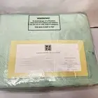 BRAND NEW CONCIERGE COLLECTION FULL SzSHEETS IN DUSTY TEAL COLOR 400 Thread Ct