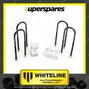 Whiteline Rear Lowering block kit for ISUZU PICKUP RODEO KB/KBD 21 26 27 28 29